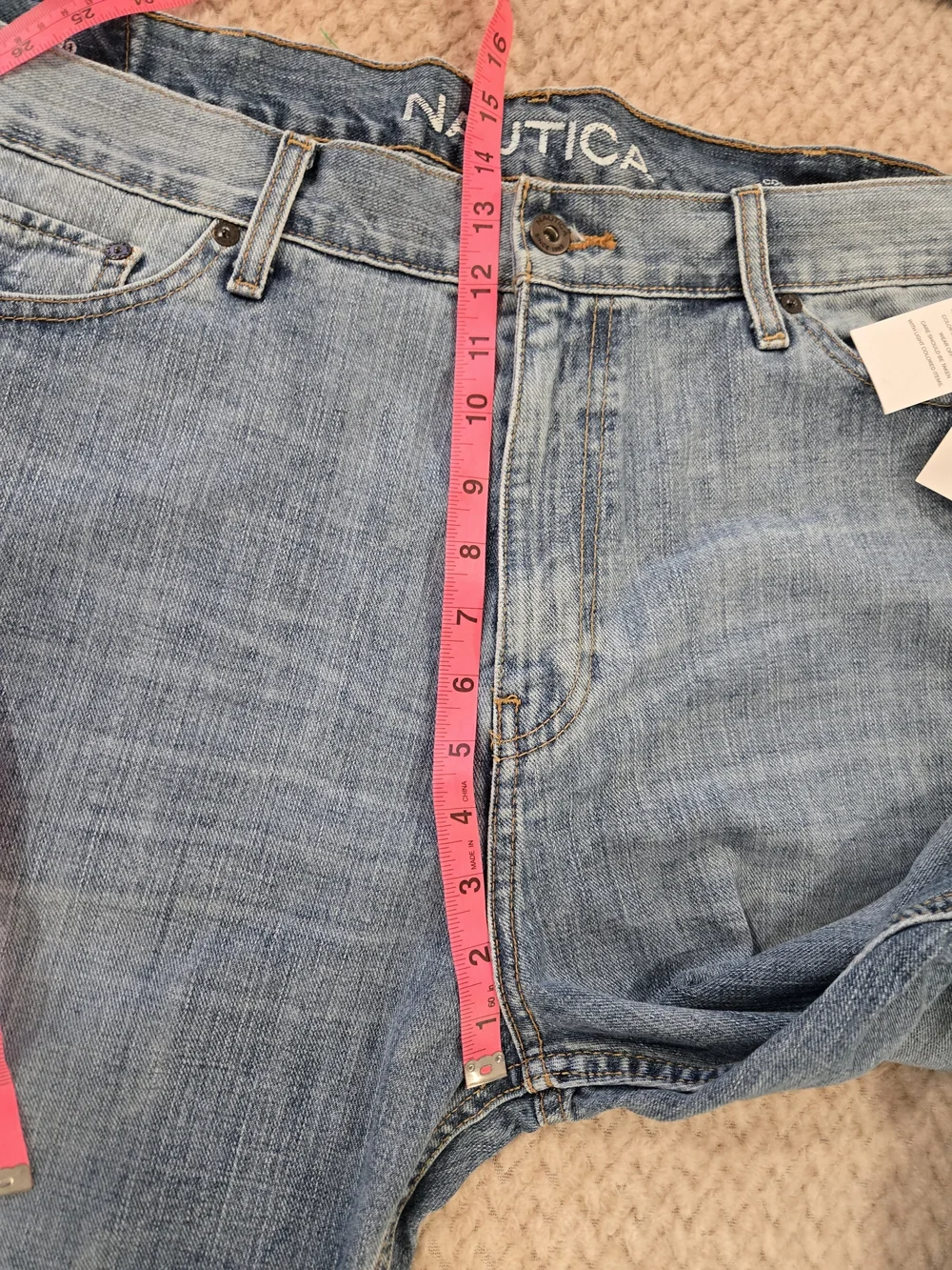 Nautica Jeans Mens 40x30 Relaxed Fit Blue Denim Lot 2 Cotton Classic Identical